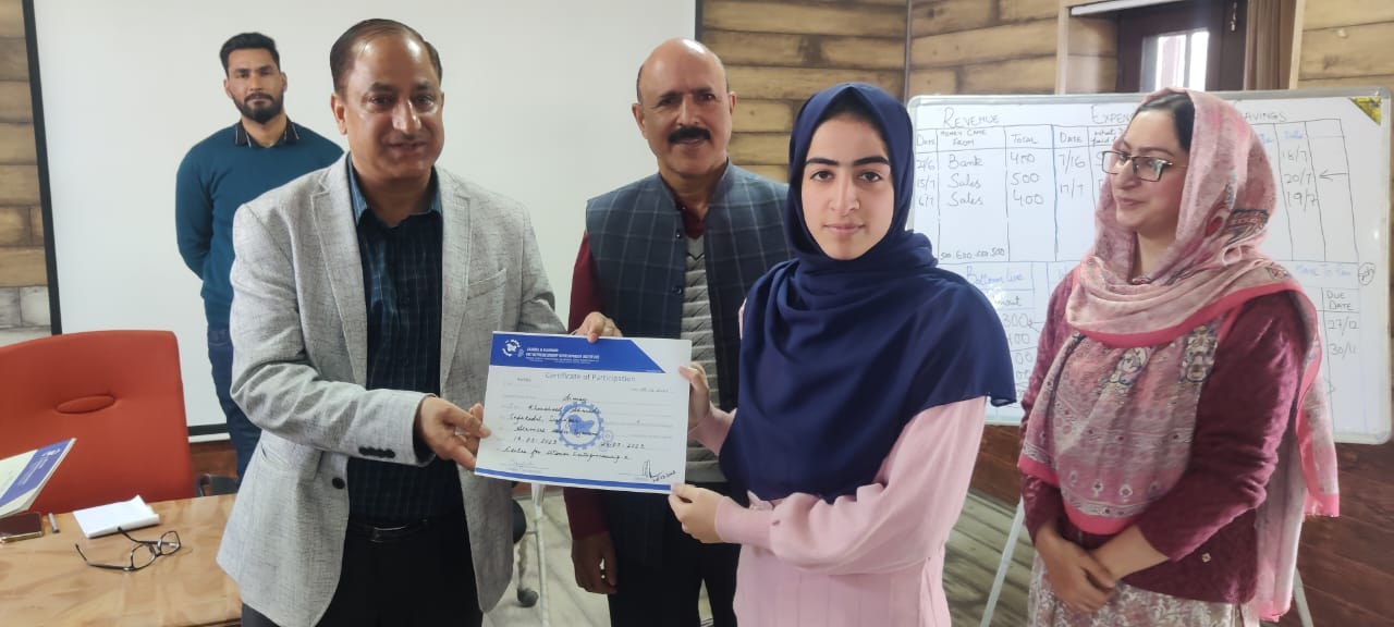 10-Day Entrepreneurship Development Programme for females concludes at JKEDI