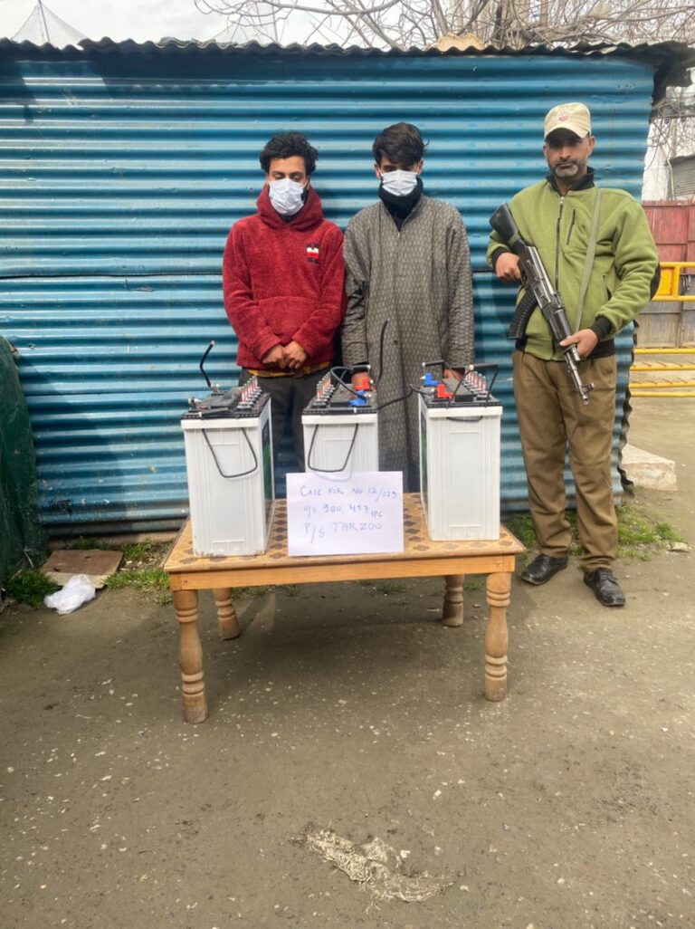 Burglary case solved in Sopore