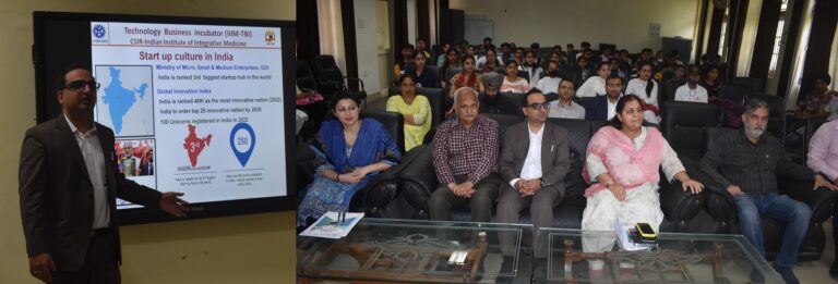 IIIM-Technology Business Incubator organises awareness session for students at GDC Kathua