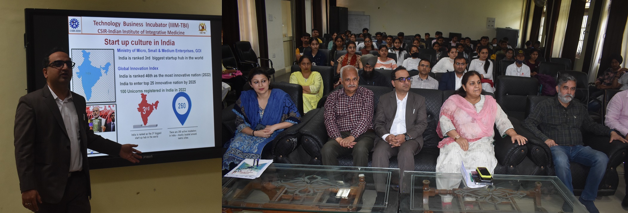 IIIM-Technology Business Incubator organises awareness session for students at GDC Kathua