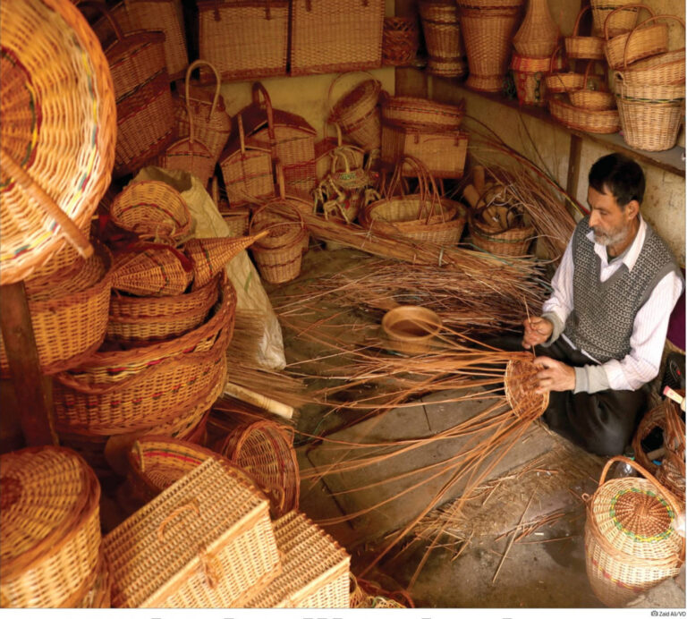 Kashmir willow basketry 1