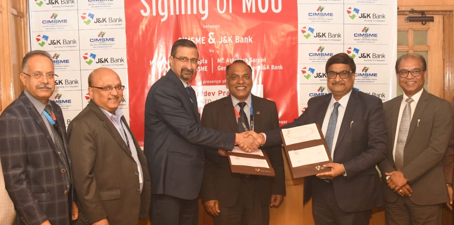 J&K Bank signs MoU with CIMSME-11