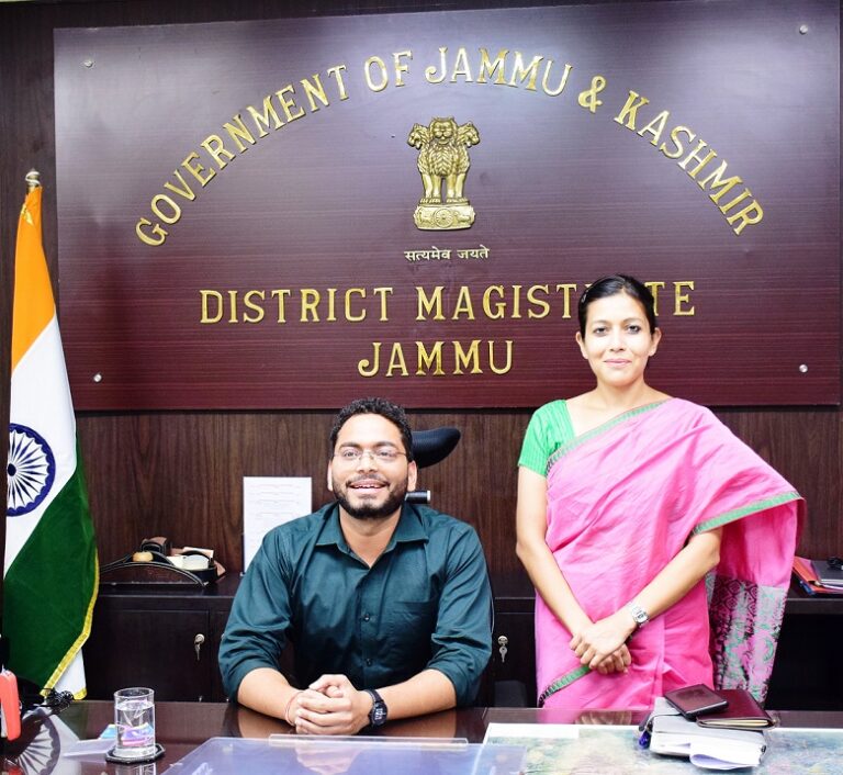 Sachin Kumar Vaishy takes over charge of DC Jammu