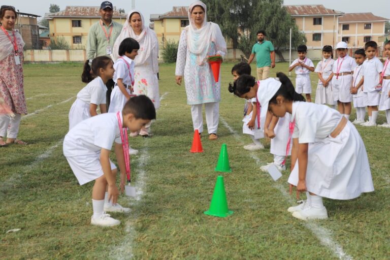 police public school bemina organises annual sports day of lpd wing