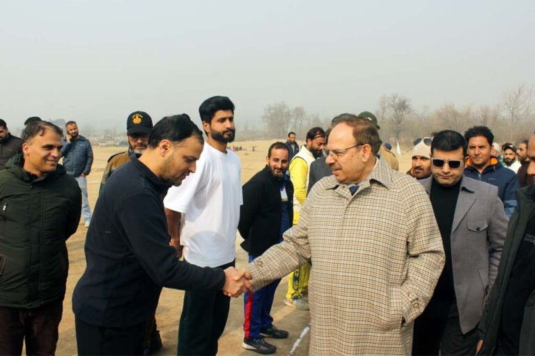 6th Vice Chancellor’s Rolling Trophy Cricket Tournament (Employees) Inaugurated at IUST