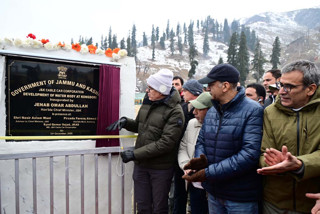 CM Omar Abdullah dedicates Asia’s longest ski drag lift; inaugurates, lays foundation of ₹17 crore tourism projects at Gulmarg