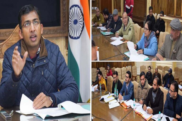 Div Com Kashmir reviews ATR on Stray Animal issues as per SC Directions1