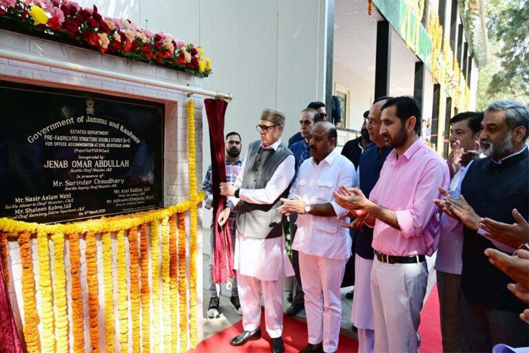 CM Omar Abdullah inaugurates new Secretariat block in Jammu to augment office infrastructure1