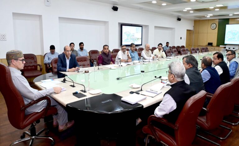 CM Omar Abdullah reviews progress of construction of High Court complexes in J&K