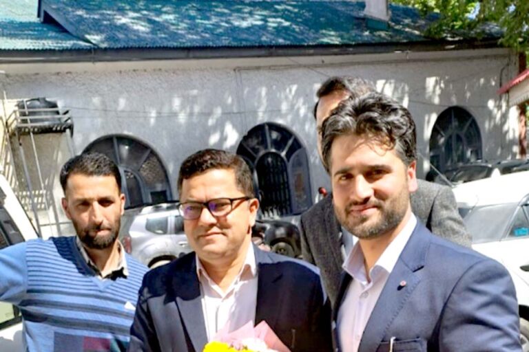 Director A&T Kashmir reviews functioning of Saddar Treasury Srinagar