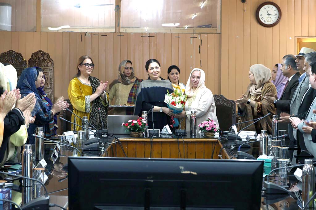 Director Colleges holds interactive meeting with Principals of GDCs of Kashmir Division